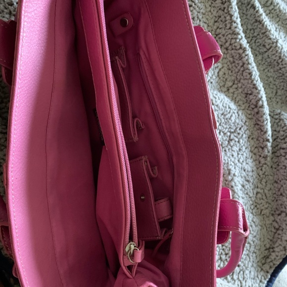 Pink Liz Claiborne handbag - Picture 4 of 6